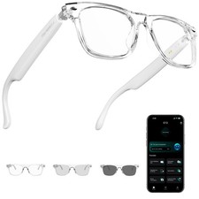 Giwbeiv AI Smart Glasses for Women and Men with Chat GPT, Bluetooth Translati...