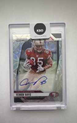 2024 Panini Prizm - Vernon Davis #258 Choice Prizm Autographs /100 (AU)