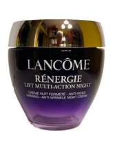 Lancome Renergie Lift Multi-Action Night Cream Firming  2.6 oz/75ml New