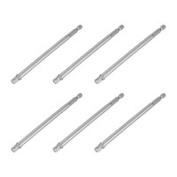 "FüR Adapter 6-Teilig 1/4\" Vierkantantrieb 1/4\" Schaft 6\" VerläNgerungsbit"