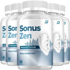(5 Pack) Sonus Zen Healthy Ear Support Supplement - SonusZen for Hearing Support