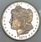1878 S MORGAN PROOF LIKE BEAUTY! MS+++++LIGHTLY TONED! GORGEOUS PIECE! NR #64508