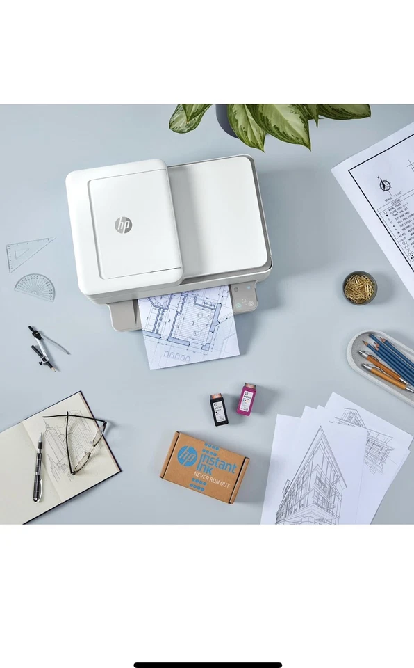 HP ENVY 6430e All-In-One Color Inkjet Printer - White - Image 2 of 4