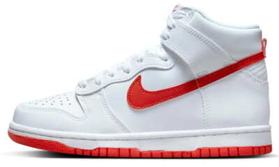 DB2179-111 Nike Dunk High 'White Picante Red' GS Sportschuhe Sneaker Weiss Jugen
