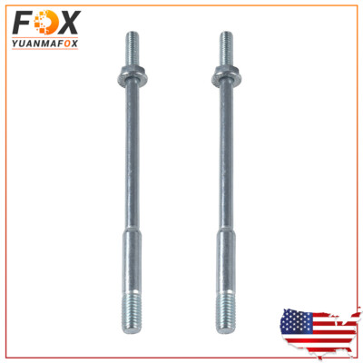 #ad 2pcs Carburetor Mount Stud Bolts Fit Honda GX240 GX270 GX340 GX390 90042 ZE8 000 $6.99