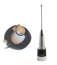 NMO Antenna UHF 450-470 3dBd Trunk Mount PL259 Mobile Icom Kenwood Vertex Radio