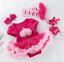 Indexbild 12 - Newborn Infant Baby Girls Headband+Romper+Leg Warmers+Shoes Minnie Clothing Set
