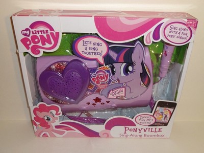 my little pony magical music sing along boombox