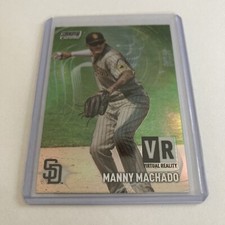 2021 Stadium Club Chrome Baseball Virtual Reality #VR22 Manny Machado