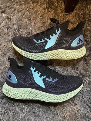 Adidas Alphaedge 4D Core Black-Glory Blue-Collegiate Purple  display picture 3