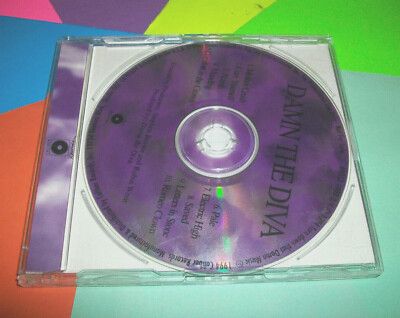   DAMN THE DIVA - S/T SELF TITLED CD 10 TRACKS 1994  PROMO 