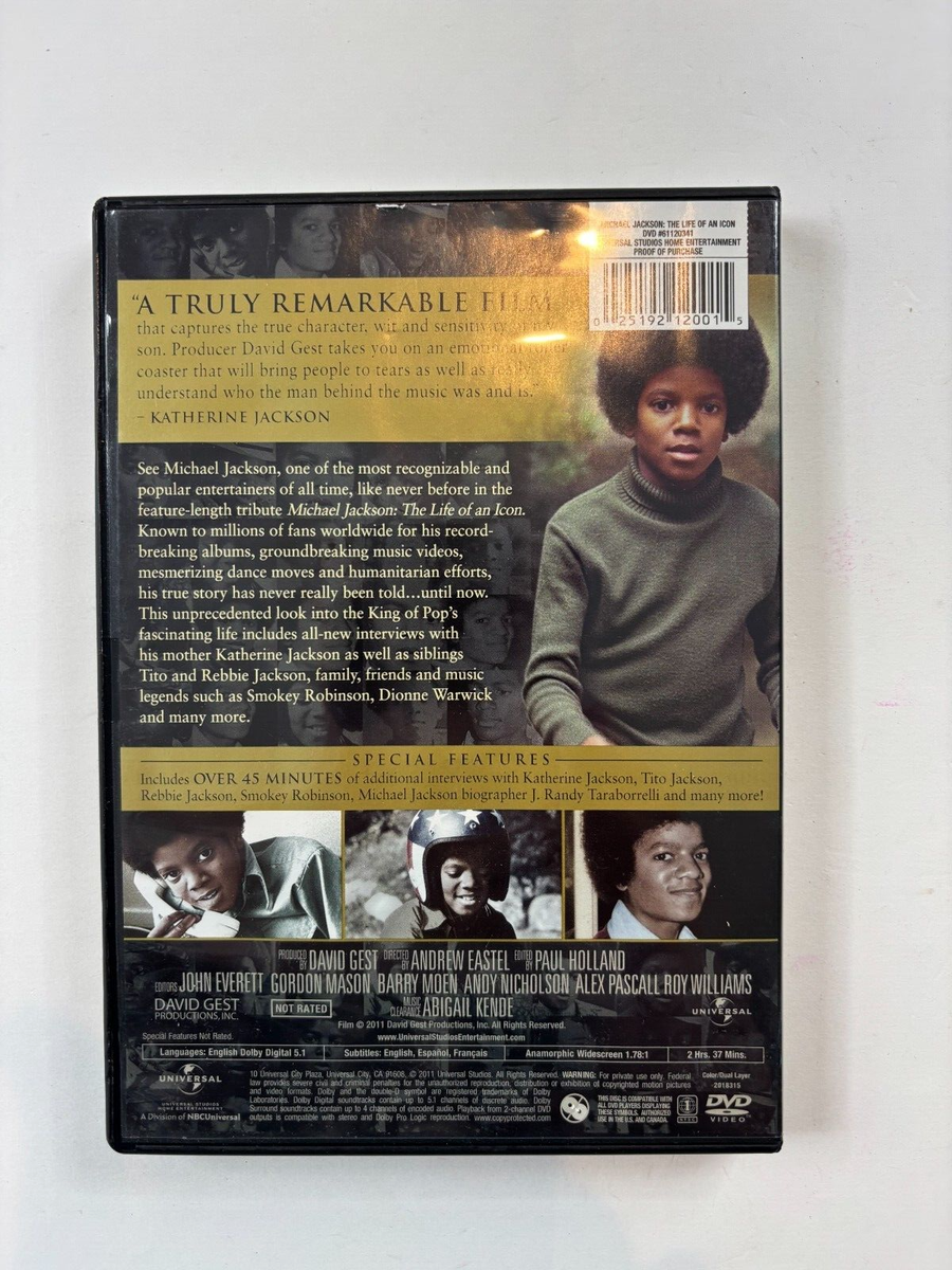 Michael Jackson: The Life of an Icon (DVD, 2011) 25192120015| eBay