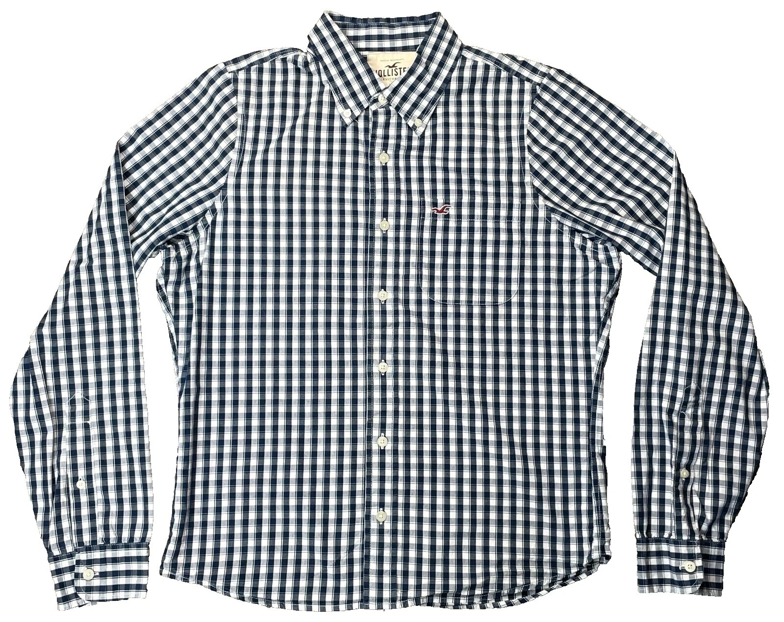 Camisas masculinas multicoloridas Hollister tamanho XL