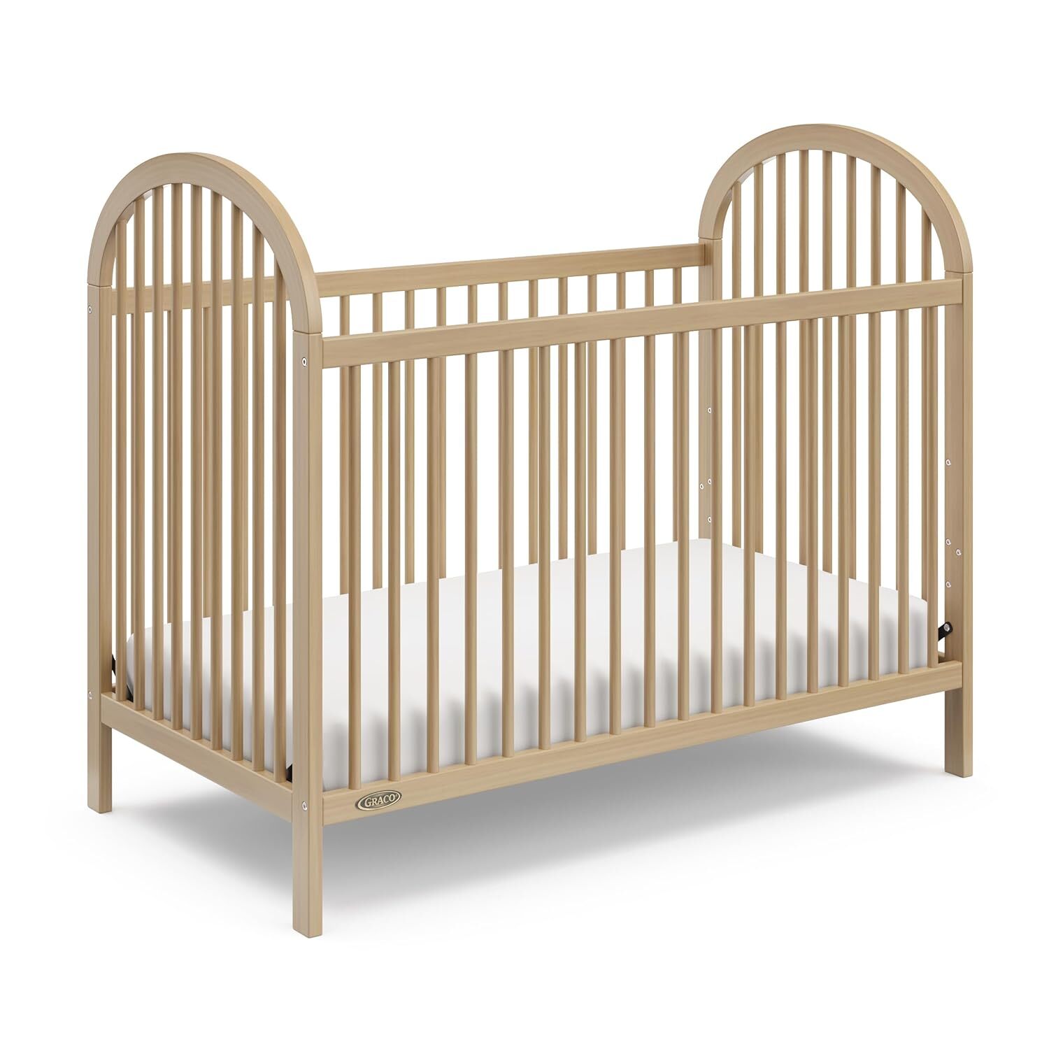 Olivia 3in1 Convertible Crib (Driftwood) GREENGUARD Gold Certified