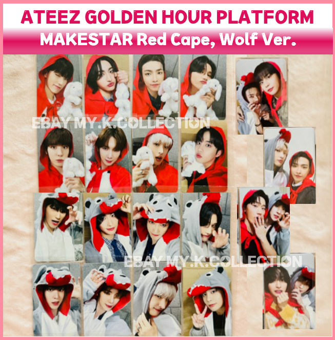 ATEEZ MAKESTAR トレカ ポカアルバム 赤ずきん オオカミ ユニット ATEEZ MAKESTAR トレカ ポカアルバム 赤ずきん オオカミ ユニット