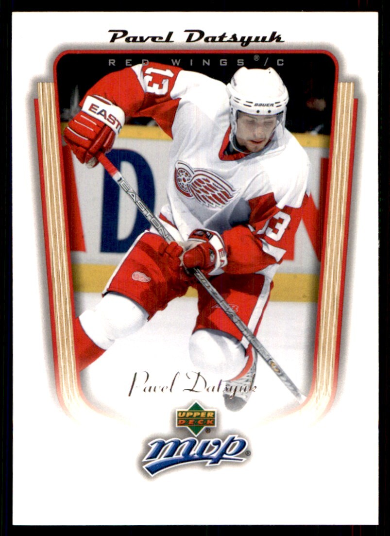 2005-06 Upper Deck MVP Pavel Datsyuk Detroit Red Wings #151