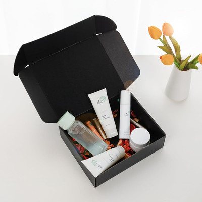 Shipping Boxes Set of 25, Corrugated Cardboard Boxes - for Small Business Packag