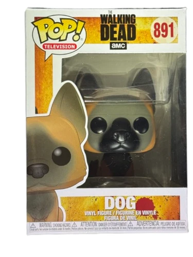 Funko POP! Dog #891- The Walking Dead- AMC-German Shepard-New in Box- Vaulted