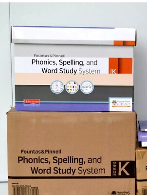 FOUNTAS & PINNELL Word Study System Grade K Phonic Spelling Vocabulary Resources