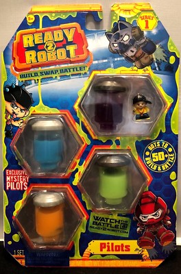 READY 2 ROBOT PILOTS ~ EXCLUSIVE MYSTERY PILOTS ~ SERIES 1