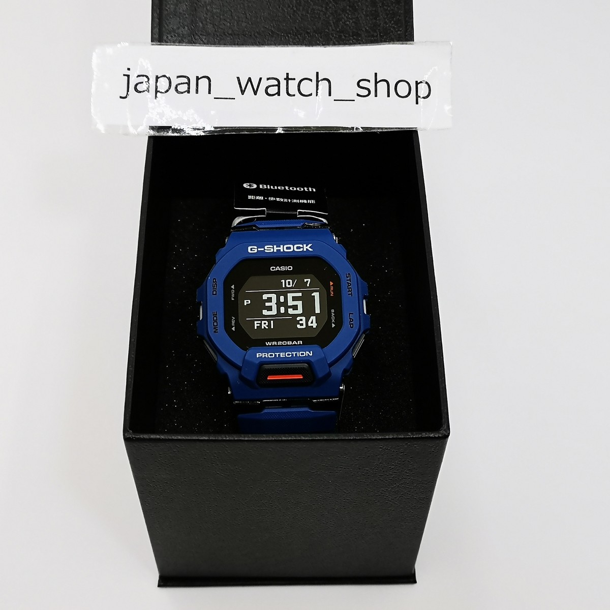 CASIO G-SHOCK G-SQUAD GBD-200-2JF Blue Black Sport Men's CASIO G-SHOCK G-SQUAD GBD-200-2JF Blue Black Sport Men's