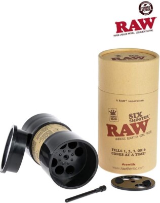 RAW Six Shooter Kegelfüller King Size lädt 1 bis 6 Vorrollen schnell und einfach