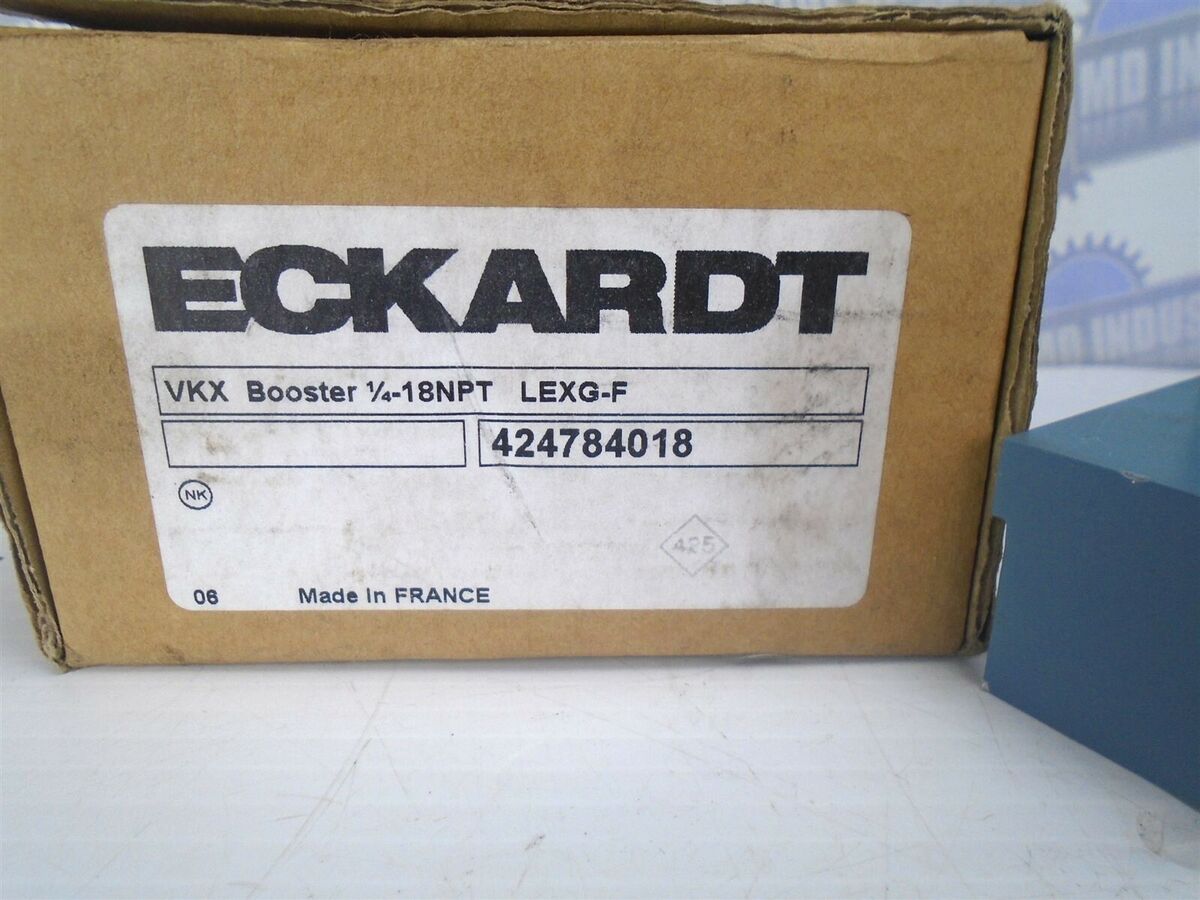 ECKARDT Invensys - 424784018 - VKX BOOSTER RELAY- LEXG-F 403-827-075 NEW in BOX | eBay ECKARDT Invensys - 424784018 - VKX BOOSTER RELAY- LEXG-F 403-827-075 NEW in BOX | eBay