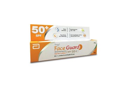 Abbott Tvaksh Face Guard Sunscreen Spf 50+ For All Skin Types 30gm
