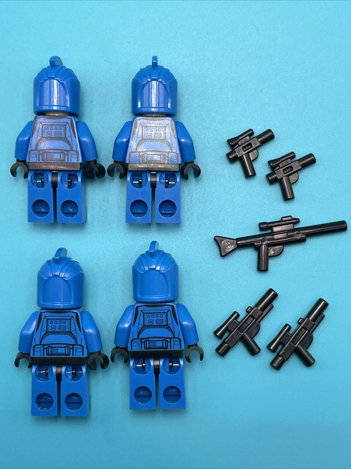 Lego Star Wars Senate Commando Trooper Minifigure Pack of 4 Figs 75088 - Image 2 of 3