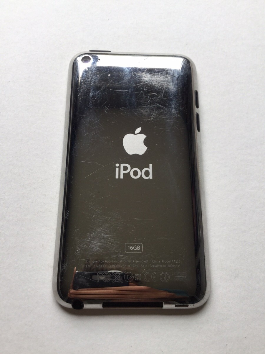 iPod Touch White 4th Generation 16GB Hurley Case Cord Earbuds