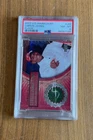 2003 U.D. Hardcourt LeBron James #LB4 Floor Patch PSA 8 Graded Card
