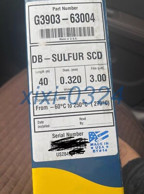 1pcs NEW Agilent G3903-63004 Sulfur analysis chromatography column DHL shipping