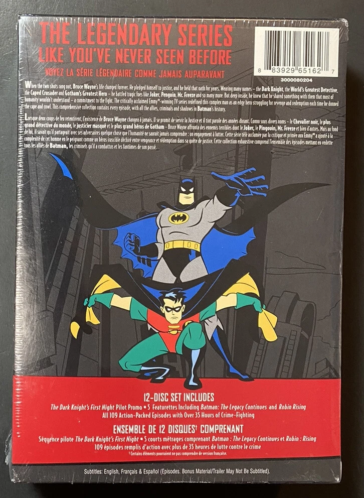 New DVD - Batman - The Complete Animated Series - Prestige Edition - Box