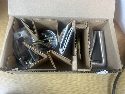 Baldwin Reserve PV.SQU.R.CRR.260.RL.RS Square Privacy Door Lever polished chrome