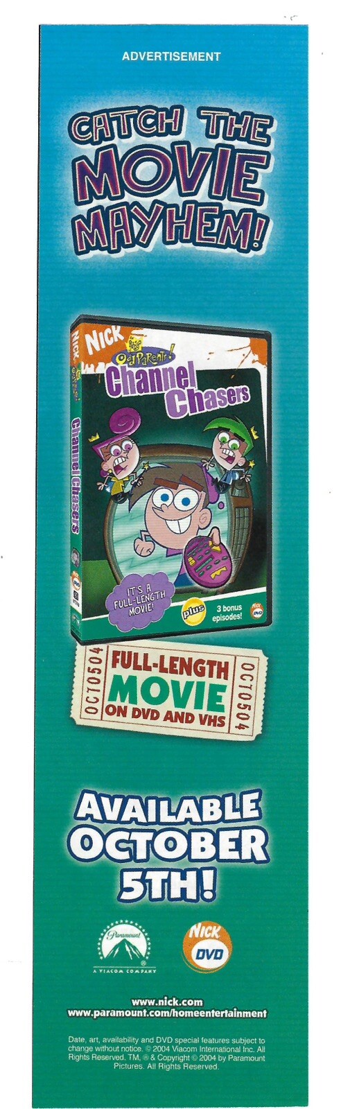 Oddparents Channel Chasers Fairly Oddparents Watch Free The Fairly