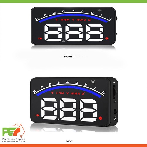 M6 HUD 3.5" OBD II 2 Speed Warning Gauge Fuel Consumption For Toyota Tacoma - Picture 6 of 10