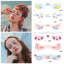 1 Sheet Makeup Sticker Love Star Set Face Art Powder Blusher Stickers Face Art