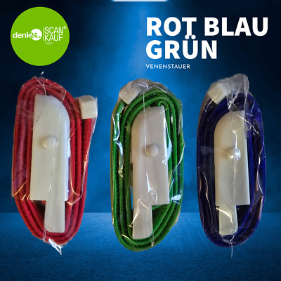 Venenstauer ASID BONZ Tourniquet Staugurt ROT BLAU GRÜN L 40cm