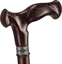 Asterom Walking Cane for Men & Women - Handmade, Ergonomic, Wooden Canes - Cool