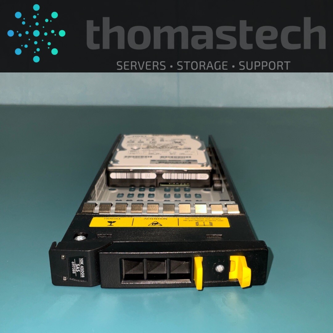 HP 450GB 2.5" SAS Hard Drive - 10K RPM, 64MB Cache, Model 702504-001 (Open Box)
