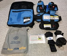 RideSafer - (XS) Blue, Lightweight, Compact, Portable Car Seat, 2+ JD14101BLB