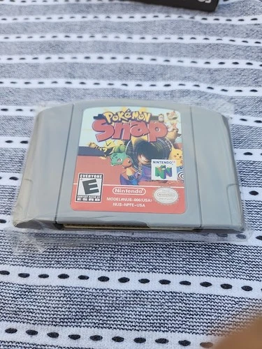 Pokémon Snap Nintendo 64 Game Innseal Wrapper