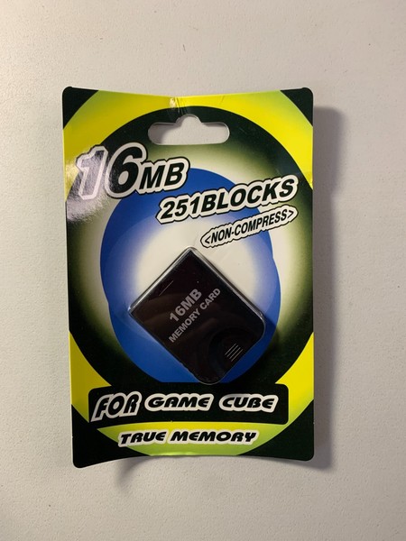 16MB 64MB 128MB True Memory Card FOR Nintendo GameCube  Storage Card NGC