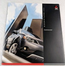 2007 Outlander Mitsubishi  Car Advertising Brochure Nice Condition