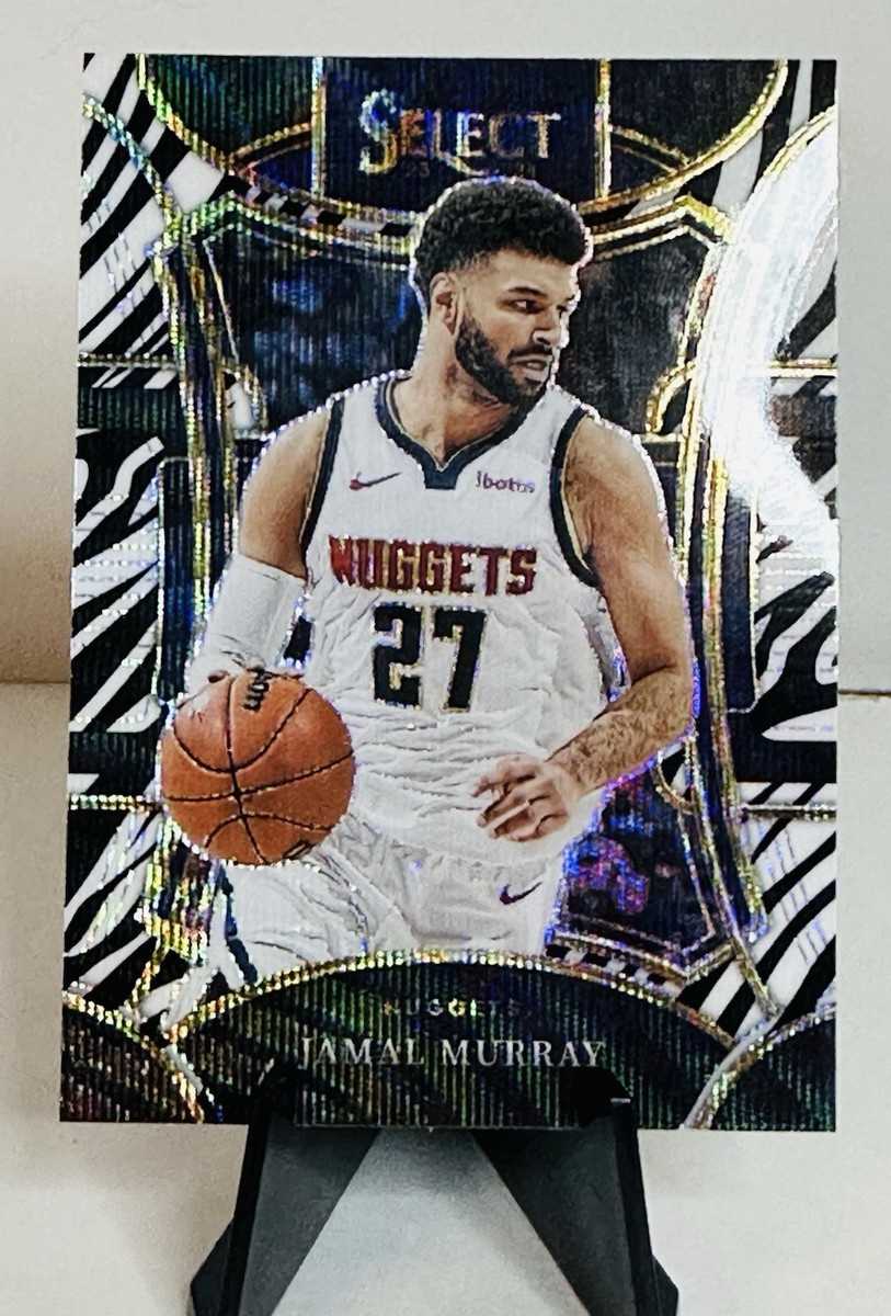 Jamal Murray Zebra Prizm Mezzanine 2023-24 Panini Select