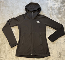 The North Face Women  s XS Black Hooded Full Zip Jacket Stretch Lightweight