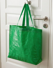 IKEA Medium Green DurableReusable ShoppingBag 17 �x7x17 � "-10 Gal New