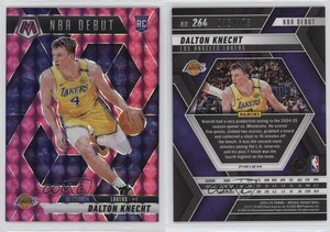 2024-25 Panini Mosaic NBA Debut Pink Prizm /175 Dalton Knecht #264 Rookie RC