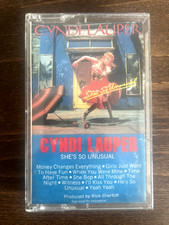 Cyndi Lauper, "She's So Unusual" Cassette 1983