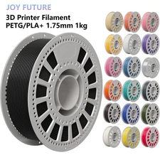 PETG PLA+ 3D Printer Filament PLA Pro 1.75mm 1KG Black White High Strength US